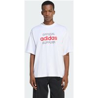 adidas Playera Teamgeist Vintage Graphic Blanco - Hombre