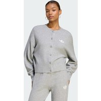 Adidas Essentials Knit Women T-Shirts - Grey - Size XL (20-22) - Cotton Canvas