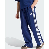 Adidas Stadium Loose Open Hem Pant Men Pants - Blue - Size S - Poly Mesh