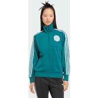 adidas Chamarra Deportiva Adidas Originals FB TT Lace Branding Legacy Teal - Mujer
