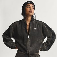 adidas Chamarra Sst DE Corduroy Negro - Mujer