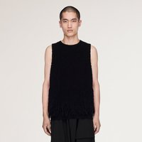 VESTA Y-3 KNITTED 3 STRIPES FRINGY