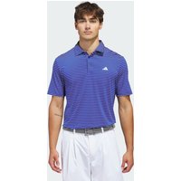 adidas Playera Polo Performance Two-color Stripe Collegiate Royal - Hombre