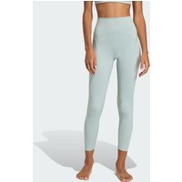 adidas Mallas All Me Luxe Largo 7/8 Corte Alto Wonder Sage - Mujer