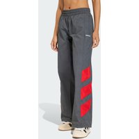 adidas Pants Deportivos Blocked Con Efecto Lavado Negro - Mujer