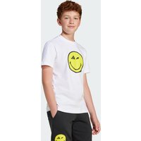 adidas Playera Adidas x Smileyworld Estampada Niños Blanco - Niño