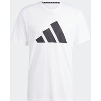 adidas Playera Deportiva Train Essentials Feelready Logo Blanco - Hombre