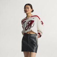 adidas Minifalda DE Piel Sintética Negro - Mujer