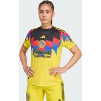 adidas Jersey Auténtico Local Club América 25/26 Para Mujer Amarillo - Mujer