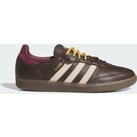 adidas Womens Samba OG Trainers Brown Warm Vanilla Maroon, 8