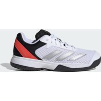 adidas Courtfash Junior Blanc Noir Rouge Chaussure de tennis Courtflash Enfants