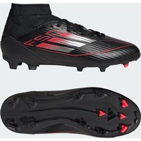 adidas F50 Mid League FG/MG Kids Noir Rouge Gris Chaussure F50 League Mid/Multi-surfaces Enfants