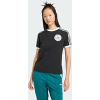 adidas Playera Adidas Originals SS Lace Branding Negro - Mujer
