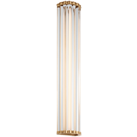 Kean Wall Light Brass, Wall Light, Large, Antique-Burnished Brass - Andrew Martin