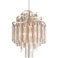 Chimera Pendant Light, Light, Small, Silver - Andrew Martin
