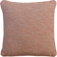 Delphini Amaretti, Sustainable Feather, Cushion, 55cm x 55cm - Andrew Martin Cotton Blend Herringbone & Plain & Weave