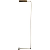 Forma Floor Lamp, Brass, Light, Burnished Brass - Andrew Martin