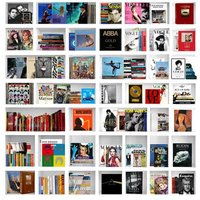 My Life In A Nutshell Vol. 2, Plexiglass Artwork, 120cm x 120cm, White - Andrew Martin