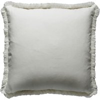 Beagle Salt/Vesper, Sustainable Feather, Cushion, Salt & Vesper - Andrew Martin With Trim/Fringe & Linen & Linen Blend Plain