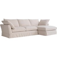 Cadogan Chaise Sofa, Sofa, Right Hand Facing, Light Neutral - Andrew Martin Linen