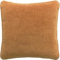 Cinema Butterscotch, Sustainable Feather, Cushion - Andrew Martin Velvet Plain