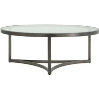 Sundance Coffee Table, Large, Burnished Nickel, Coffee Table, Large, Weathered Nickel - Andrew Martin