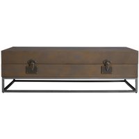 Da Gama Coffee Table, Bronze Shagreen, Coffee Table - Andrew Martin