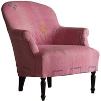 Victoria Chair Moroccan Pink, Armchair - Andrew Martin