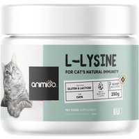 Lysine for cats - 250g Powder - Supports Overall Health and Well-being - Animigo