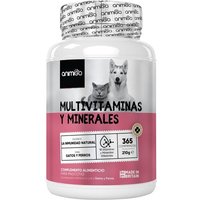 Multivitaminas y Minerales para Perros y Gatos - 365 Comprimidos - 18 Vitaminas y Minerales