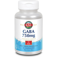 Solaray Gaba 750 mg 90 Comprimidos
