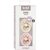 Bibs Chupetes Boheme Ivory/Blossom 0-6m 2 uds