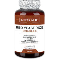 Nutralie Levadura De Arroz Rojo + Monacolina K + Q10 + Niacina Vegano 90 Cápsulas