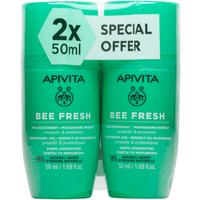 Apivita Bee Fresh Desodorante 24H 2x50 ml