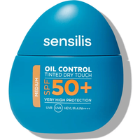 Sensilis Sun Oil Control Dry Touch Waterfluid SPF50+ Tono Medio 40 ml