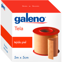 Galeno Esparadrapo Tela Piel 5m x 5cm