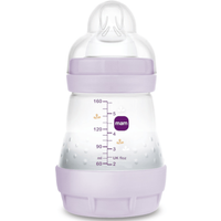 MAM Biberón Easy Start Anti-Colic Flujo Lento Rosa Mate 0-2m 160 ml