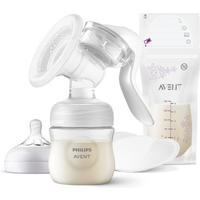 Philips Avent SCF430/20 Sacaleches Manual Individual Tecnología Natural Motion + Accesorios