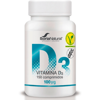 Soria Natural Vitamina D3 Liberación Sostenida 150 Comprimidos