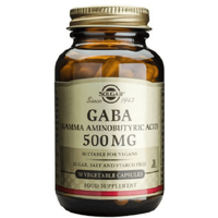 Solgar Gaba 500 mg 50 Cápsulas Vegetales