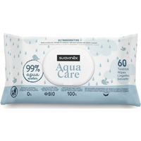 Suavinex Toallitas Aqua Care con Aloe Vera BIO 60 uds