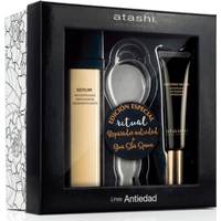 Atashi Sérum Redensificante 50 ml + Contorno de Ojos Antiarrugas 15 ml + Gua Sha Spoon