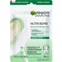 Garnier Skin Active Nutri Bomb Milky Mask Tissu Reparadora 1 ud