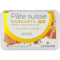 Pâte Suisse Garganta 40 Caramelos SIN AZÚCAR