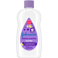 Johnson's Baby Aceite Dulces Sueños Ayuda a Calmar y Relajar Masajes 300 ml