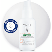 Vichy Capital Soleil UV Clear Fluido Fotoprotector Piel Grasa SPF50 40 ml