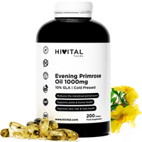 Hivital Aceite de Onagra con 10% Omega 6 GLA 200 Perlas 1000 mg