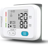 Medisana Ecomed BW-83E Tensiómetro de Muñeca Detección de Arritmias