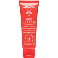 Apivita Bee Sun Safe Crema Antiedad y Antimanchas Color SPF50 50 ml