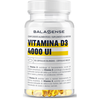 Balasense Vitamina D3 4000 UI 90 Cápsulas Blandas
